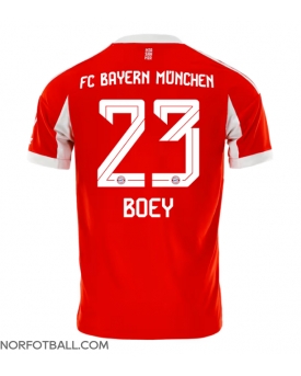 Billige Fotballdrakt Bayern Munich Sacha Boey #23 Replika Hjemmedrakt 2025-26 Kortermet Billige Fotballdrakt Bayern Munich Sacha Boey #23 Replika Hjemmedrakt 2025-26 Kortermet